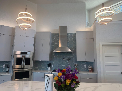 Modern kitchen cleaning